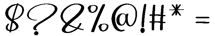 Bubble Single Font OTHER CHARS