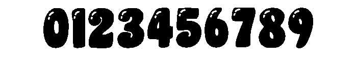 Bubble Skelly Regular Font OTHER CHARS
