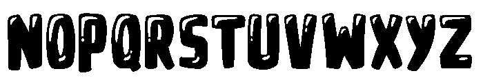 Bubble Smash Regular Font LOWERCASE
