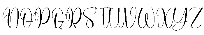 Bubble Smile Font UPPERCASE