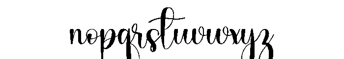 Bubble Smile Font LOWERCASE