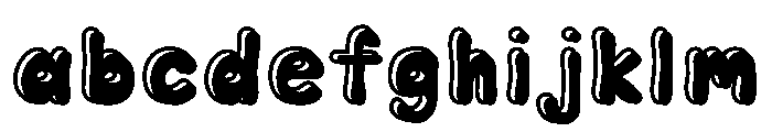 Bubble Soda Outline Shadow FONT