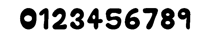 Bubble Soda Solid Font OTHER CHARS