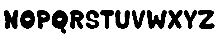 Bubble Soda Solid Font UPPERCASE