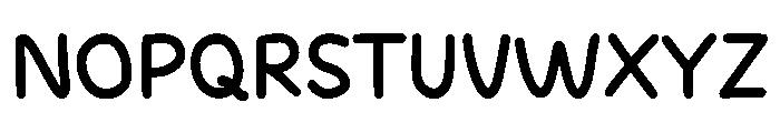 Bubble Sprinkles Font UPPERCASE