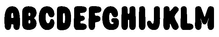 Bubble Stories Regular Font UPPERCASE