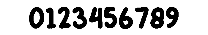 Bubble Story Regular Font OTHER CHARS