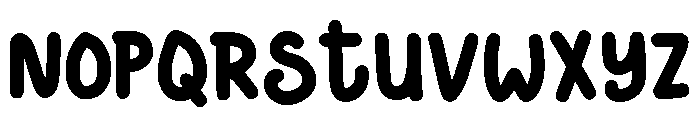 Bubble Story Regular Font LOWERCASE
