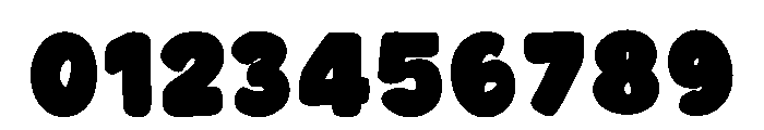 Bubble Super Regular Font OTHER CHARS