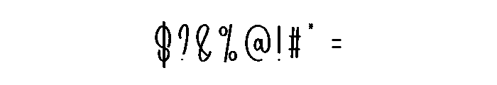 Bubble Vibes Font OTHER CHARS