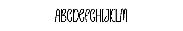 Bubble Vibes Font UPPERCASE