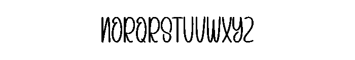 Bubble Vibes Font UPPERCASE