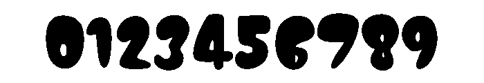 Bubble lemon bold Font OTHER CHARS