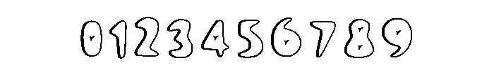 Bubble_style Regular Font OTHER CHARS