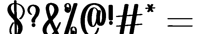 Bubble1 Font OTHER CHARS