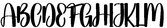 Bubble1 Font UPPERCASE