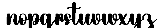 Bubble1 Font LOWERCASE