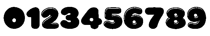BubbleGlossBlack Font OTHER CHARS