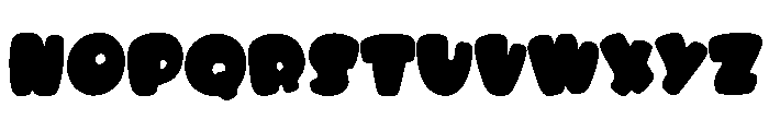 BubbleMood Font UPPERCASE