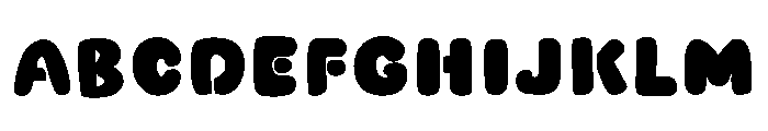Bubblecraft Font UPPERCASE