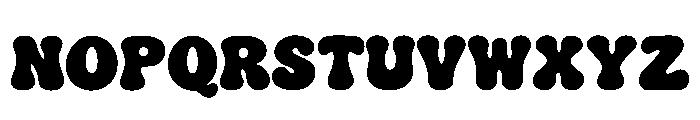Bubblegum Groove Regular Font LOWERCASE