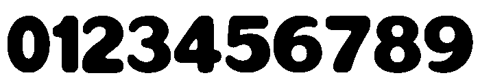 Bubblegum Pop Regular Font OTHER CHARS