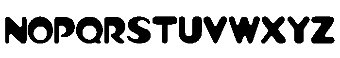 Bubblegum Pop Regular Font UPPERCASE