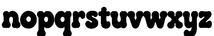 Bubblenza Font LOWERCASE