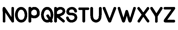 Bubblico Font UPPERCASE