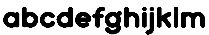 Bubblio Glaze Black FONT