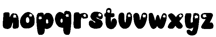 Bubbly Daisy Font LOWERCASE