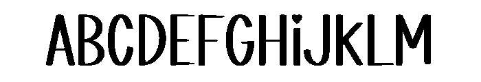 Bubbly Darling Font UPPERCASE