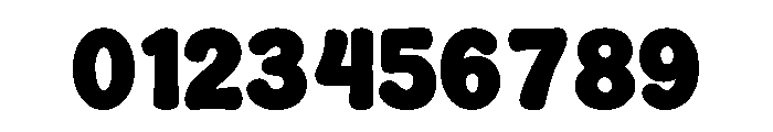 Bubbly Humble Font OTHER CHARS