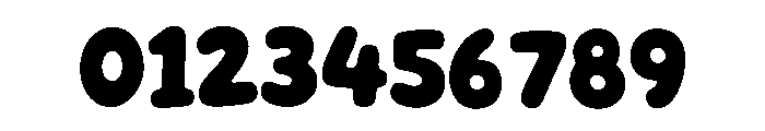 Bubblyo Font OTHER CHARS