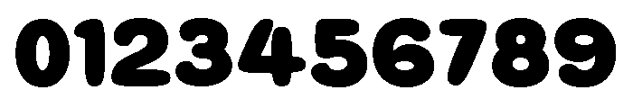 Bubbonic Regular Font OTHER CHARS