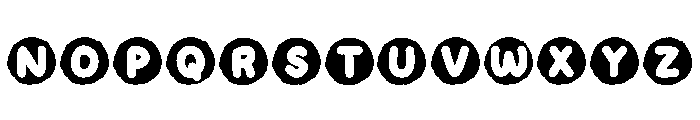 Bubby Bloom Regular Font LOWERCASE