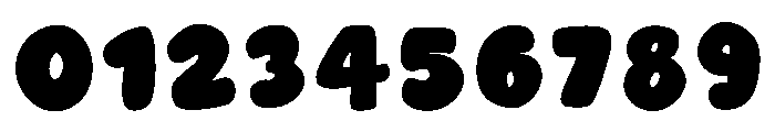 Bubby Hand Font OTHER CHARS
