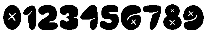 Bublora Regular Font OTHER CHARS