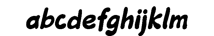 Bubu Notes Italic FONT