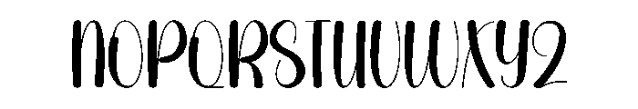 Buby Cardigan Font UPPERCASE