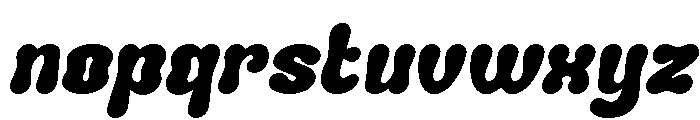 Buchy Kids Italic Font LOWERCASE