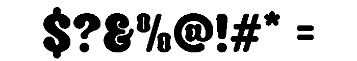 Buchy Kids Regular Font OTHER CHARS