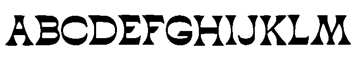 Buck Font UPPERCASE
