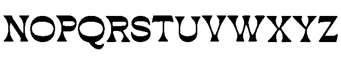 Buck Font UPPERCASE