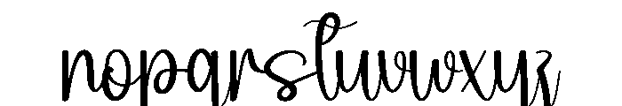 Bucket Newyear Font LOWERCASE