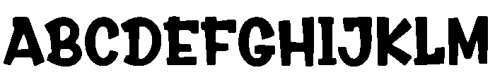 Buckets Font UPPERCASE