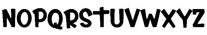 Buckets Font UPPERCASE
