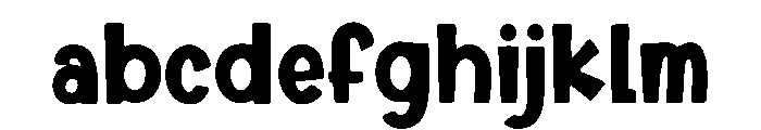 Buckets FONT