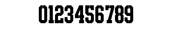 Buckhorn Font OTHER CHARS