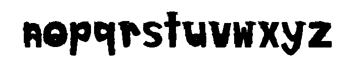Buddy Elf Font LOWERCASE